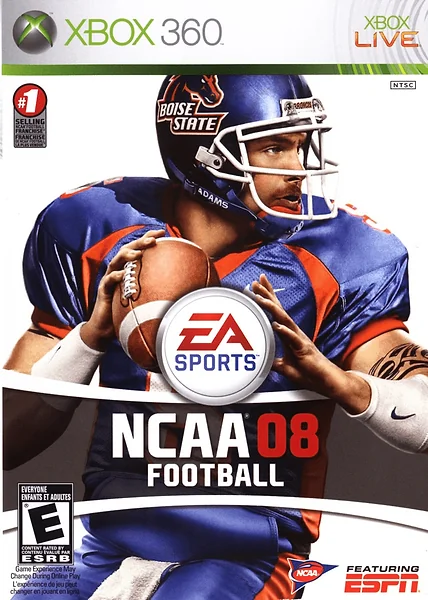 NCAA Football 08 Box Art