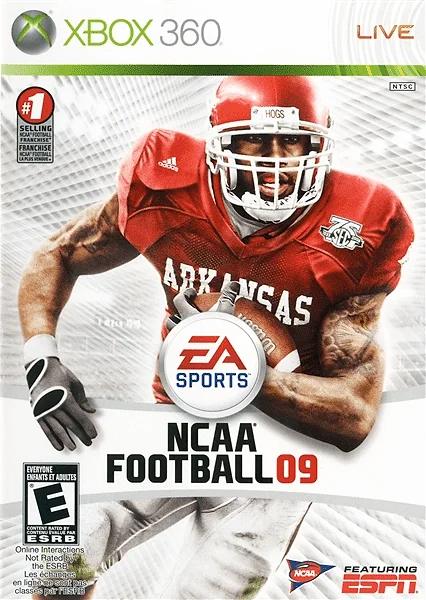 NCAA Football 09 box art