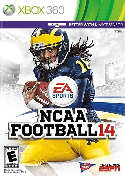 NCAA Football 14 Box Art