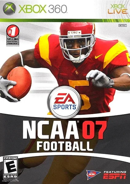 NCAA Football 07 box art