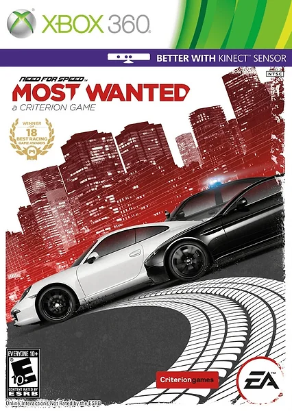 Need for Speed: Most Wanted box art