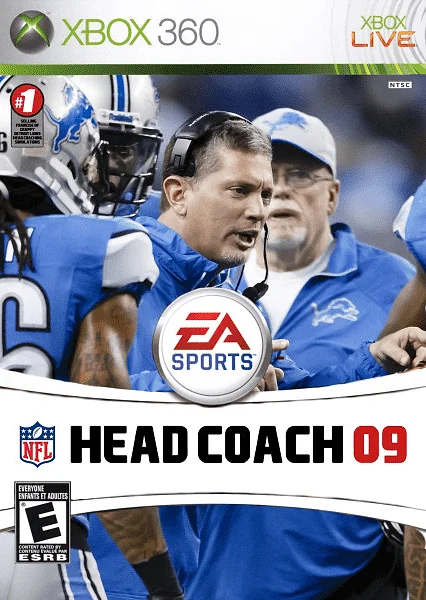 NFL Head Coach 09 Box Art