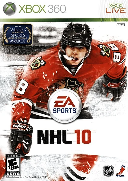 NHL 10 box art