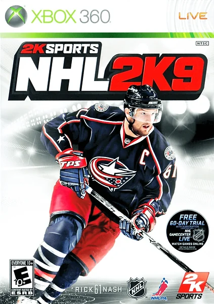 NHL 2K9 Box Art