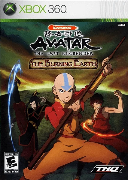 Avatar: The Last Airbender - The Burning Earth Box Art