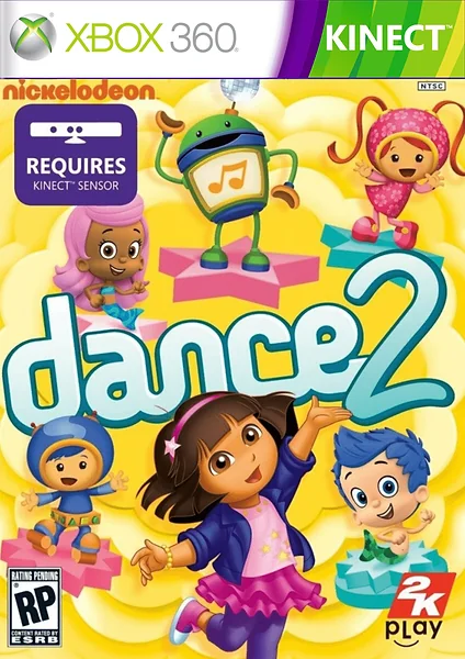 Nickelodeon Dance 2 Box Art