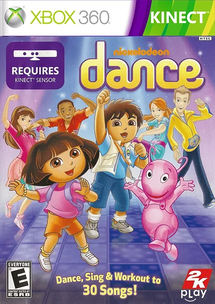 Nickelodeon Dance box art