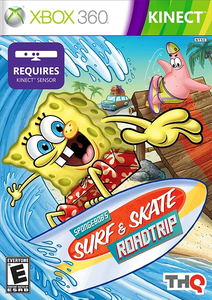 SpongeBob's Surf & Skate Road Trip Box Art