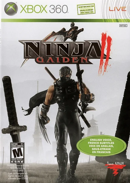 Ninja Gaiden II box art