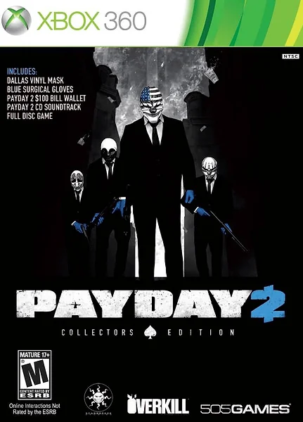 Payday 2 Box Art