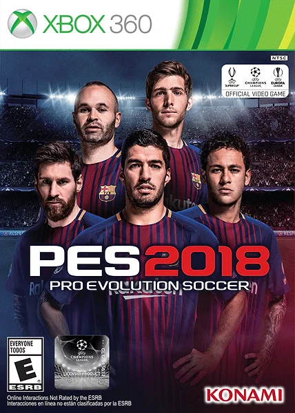 Pro Evolution Soccer 2018 Box Art