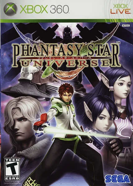 Phantasy Star Universe Box Art