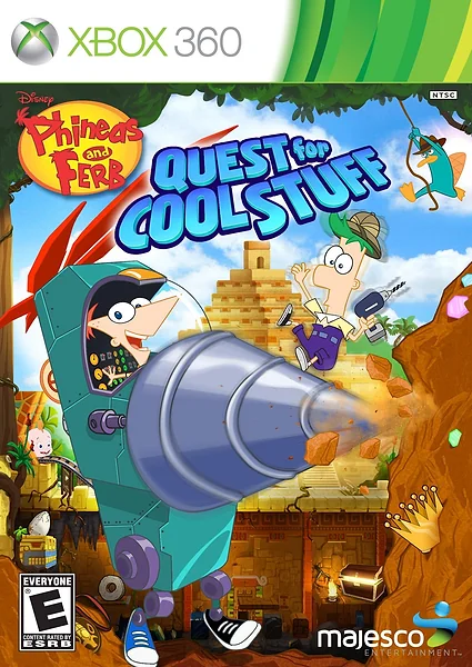 Phineas & Ferb: Quest for Cool Stuff Box Art