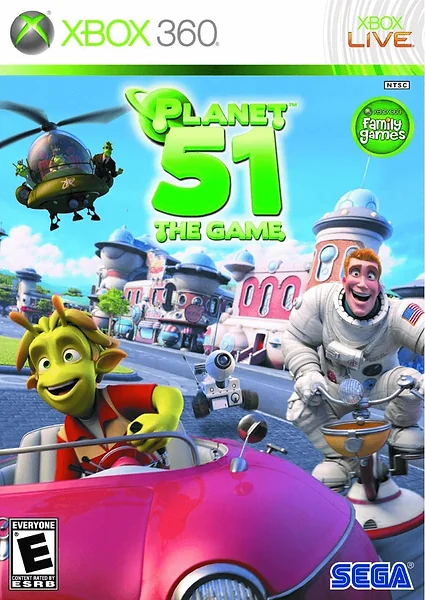 Planet 51: The Game Box Art