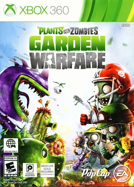 Plants vs. Zombies: Garden Warfare box art