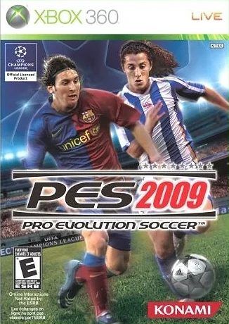 Pro Evolution Soccer 2009 box art