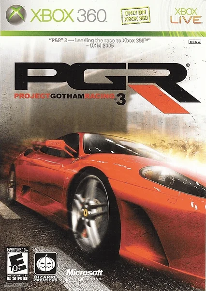 Project Gotham Racing 3 box art