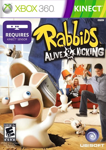 Rabbids: Alive & Kicking Box Art