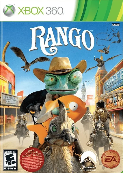 Rango Box Art