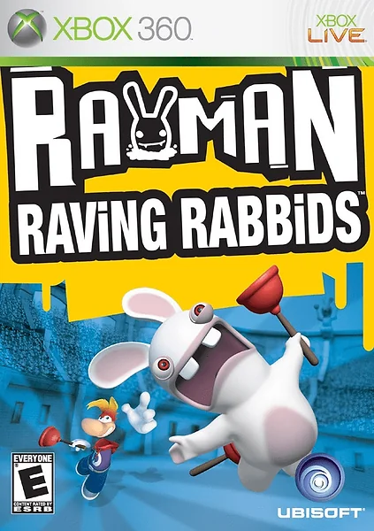 Rayman Raving Rabbids box art