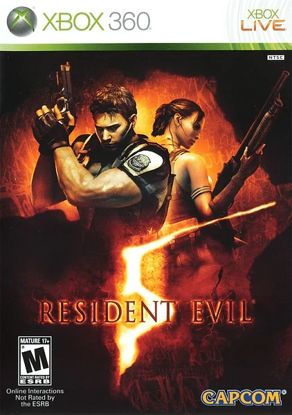 Resident Evil 5 box art