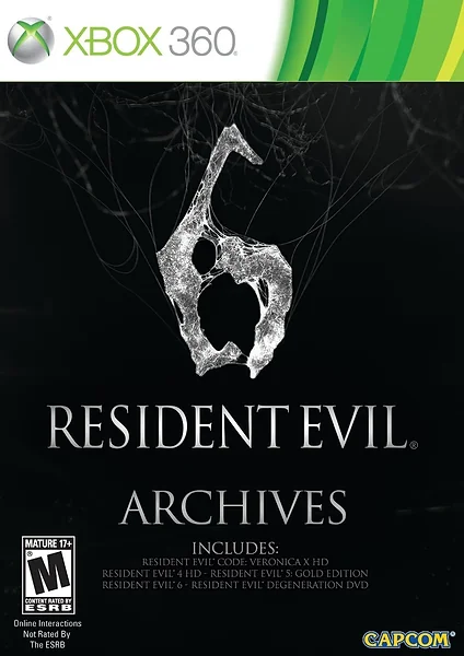 Resident Evil 6: Archives box art