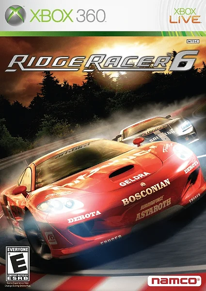 Ridge Racer 6 Box Art