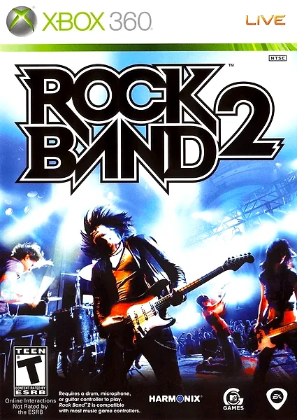 Rock Band 2 Box Art