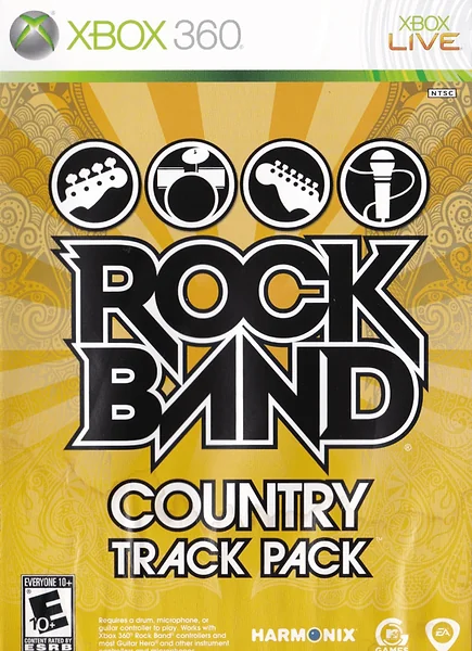 Rock Band: Country Track Pack box art
