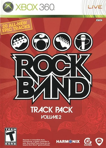 Rock Band Track Pack: Volume 2 box art