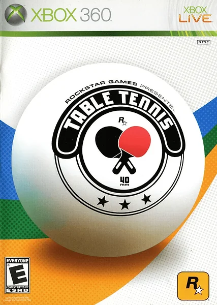 Table Tennis Box Art