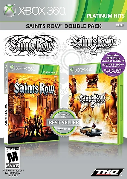 Saints Row Double Pack box art