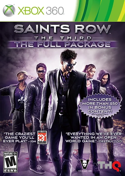 Saints Row: The Third - The Full Package Box Art