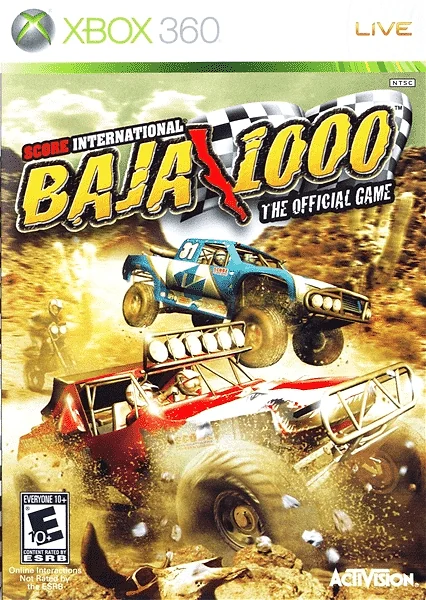 SCORE International Baja 1000 Box Art