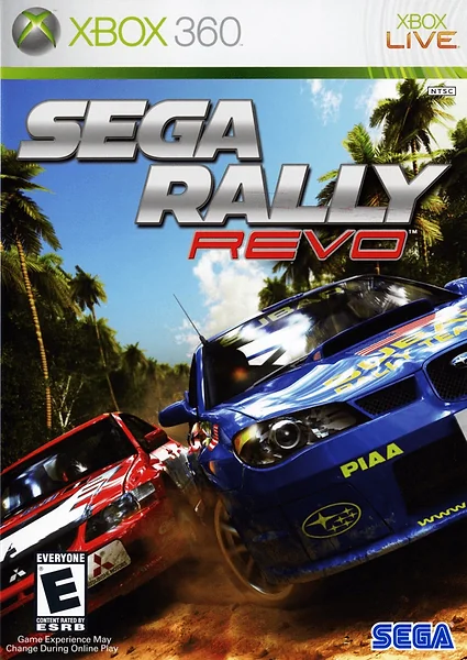 SEGA Rally Revo Box Art