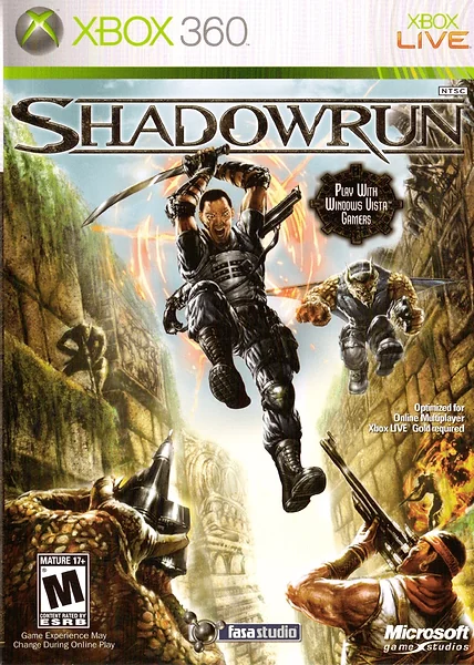 Shadowrun Box Art