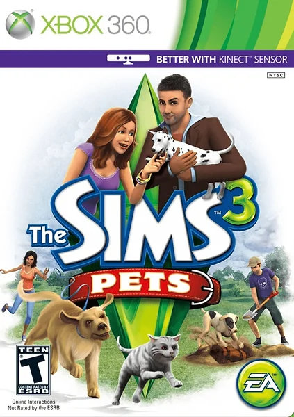 Sims 3: Pets Box Art