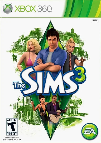 Sims 3 box art