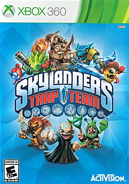 Skylanders: Trap Team Box Art