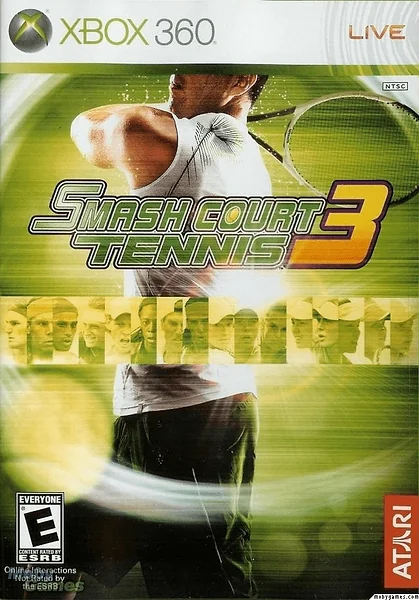 Smash Court Tennis 3 Box Art