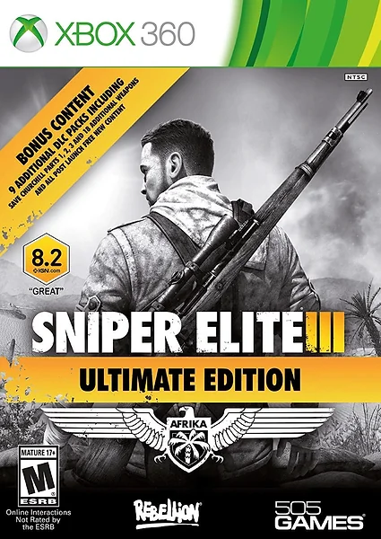 Sniper Elite III Box Art