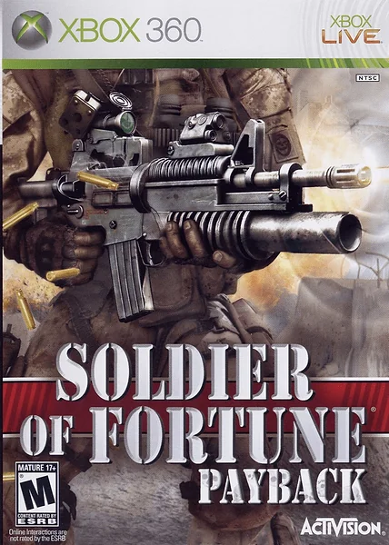 Soldier of Fortune: Payback Box Art