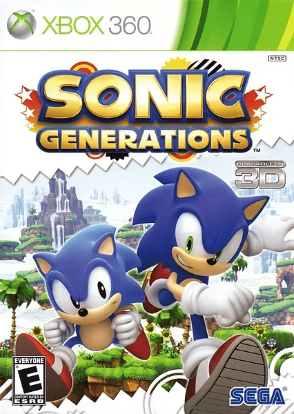Sonic Generations box art