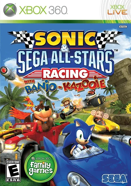 Sonic & SEGA All-Stars Racing Box Art