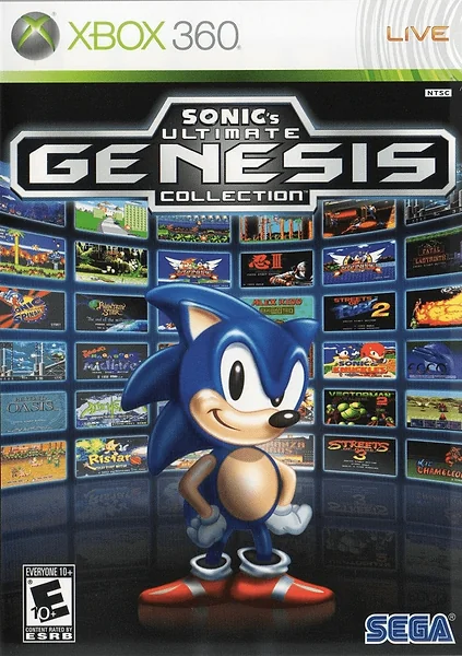 Sonic's Ultimate Genesis Collection Box Art
