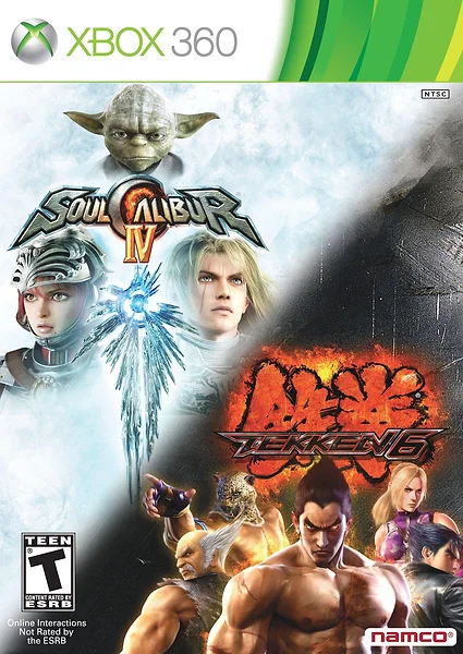 SoulCalibur IV & Tekken 6 box art