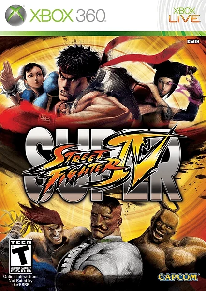 Super Street Fighter IV box art