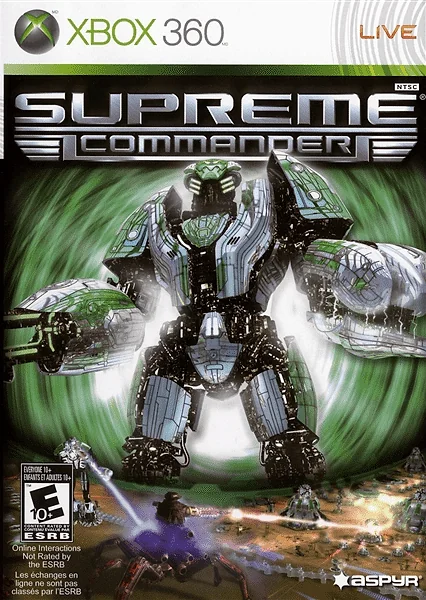 Supreme Commander Box Art