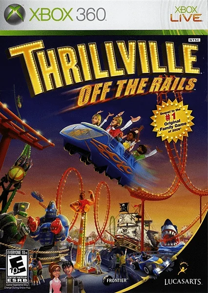 Thrillville: Off the Rails Box Art