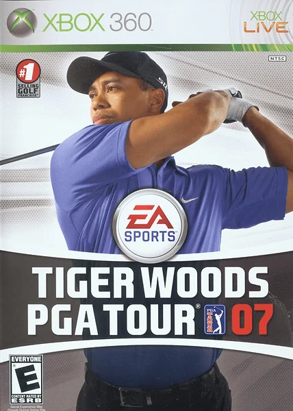 Tiger Woods PGA Tour 07 Box Art